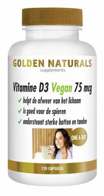 Golden Naturals Vitamine D3 75mcg vegan