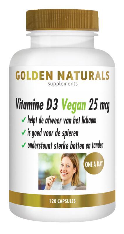 Vitamine D3 25mcg vegan