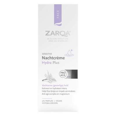Zarqa Nachtcreme hydra plus sensitive