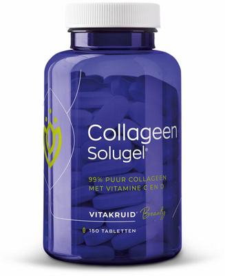 Vitakruid Vitakruid Collageen solugel tabletten met vitamine C en D Vitakruid Vitakruid Collageen solugel tabletten met vitamine C en D
