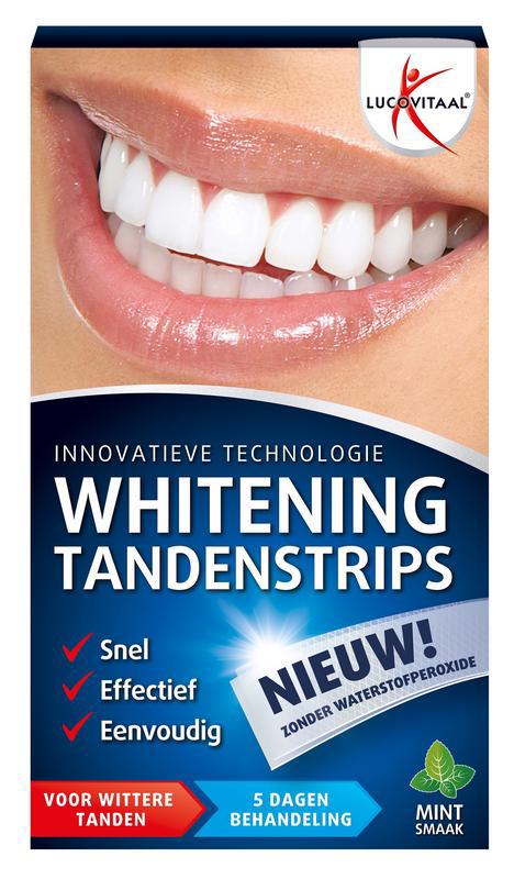 Whitening tandenstrips mint