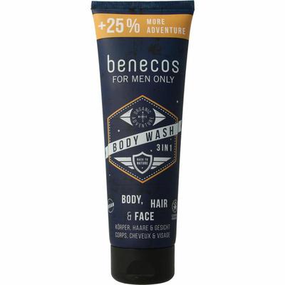 Benecos Bio for men only body, hair & face wash