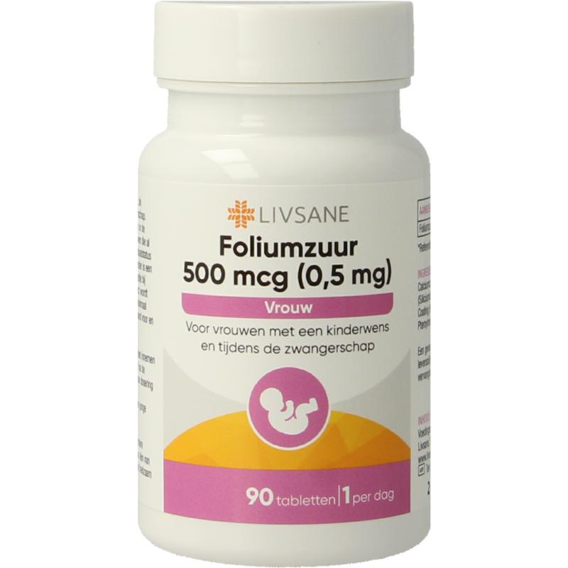 foliumzuur 0.5mg ua 90tb