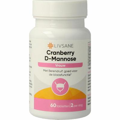 LIVSANE cranberry + d mannose ua 60tb