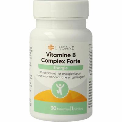 LIVSANE vitamine b complex krachtig ua 30tb