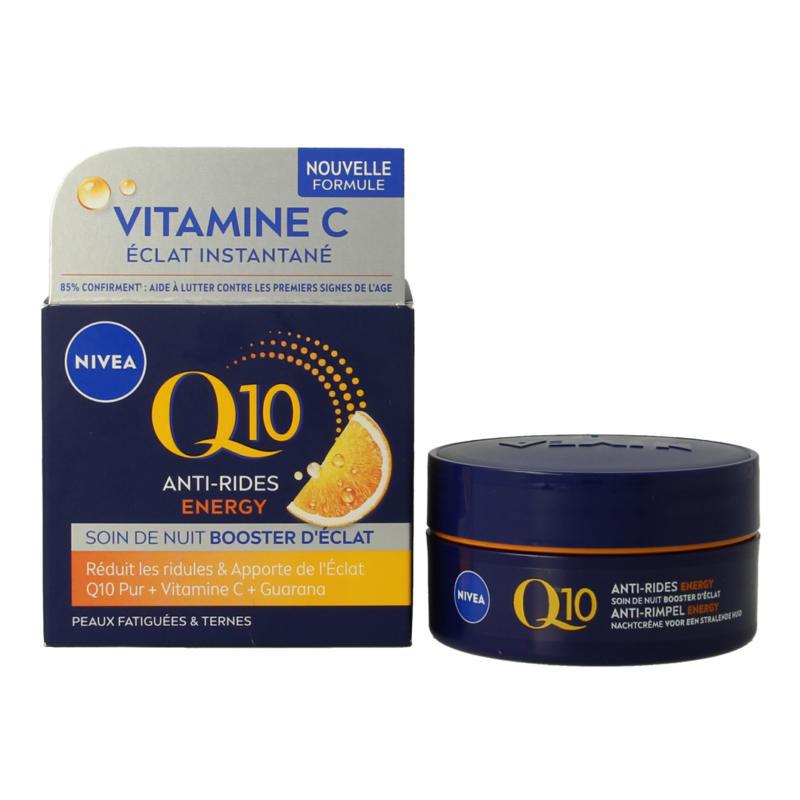 Q10 energy nachtcreme anti rimpel