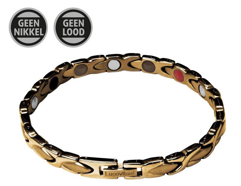 Armband magneet goud