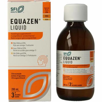 Equazen Equazen liquid citrus omega 3- & 6-vetzuren