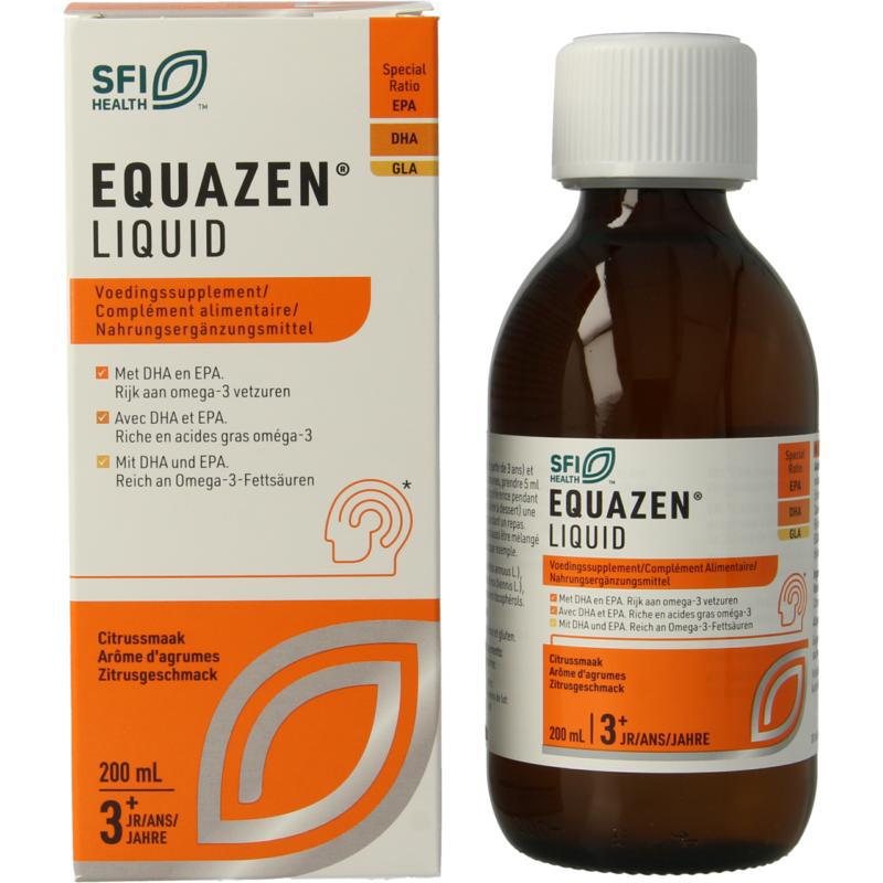 Equazen liquid citrus omega 3- & 6-vetzuren