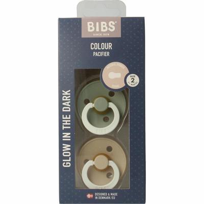 Bibs Fopspeen maat 2 sage vanilla night