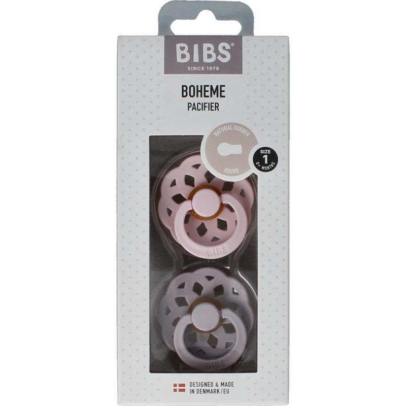 Fopspeen maat 1 blossom lila