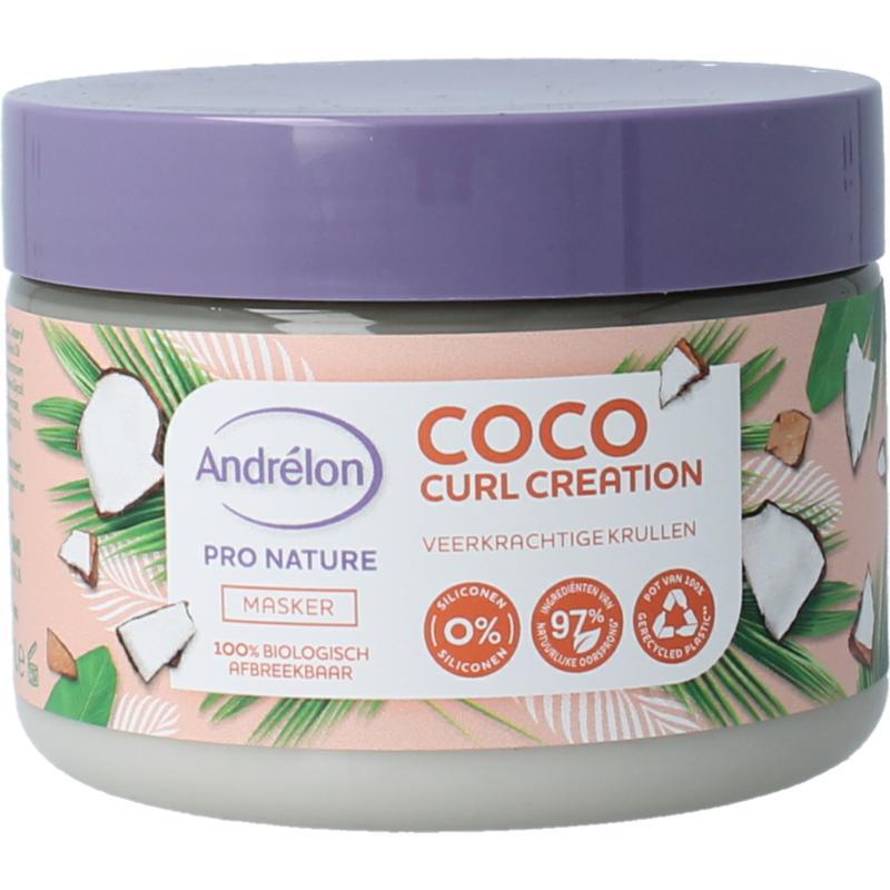 Masker coco curl creation