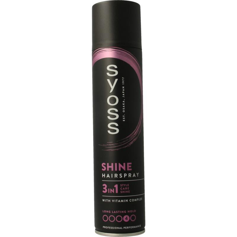 Hairspray shine