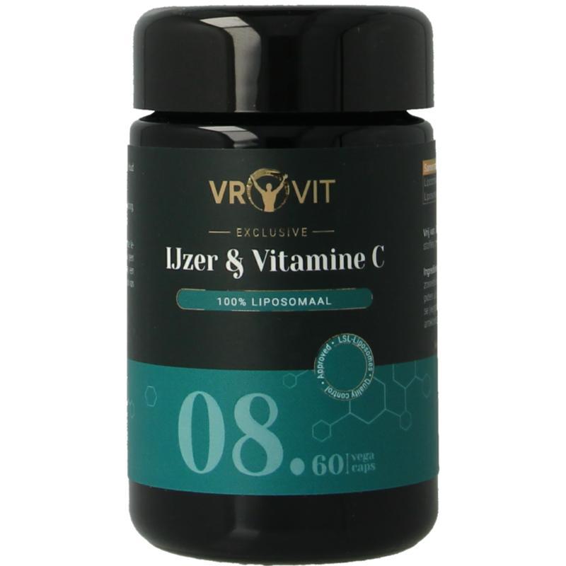 liposomaal 08 ijzer & vit c 60ca