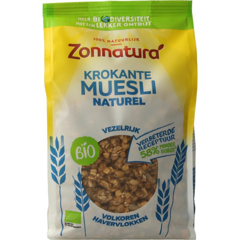 Krokante muesli naturel bio
