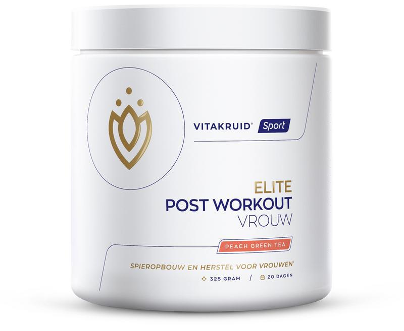 Vitakruid Elite post workout vrouw BCAA 4:1:1 & elektrolyten