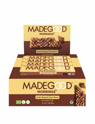 Madegood Morning bar chocolate chip bio
