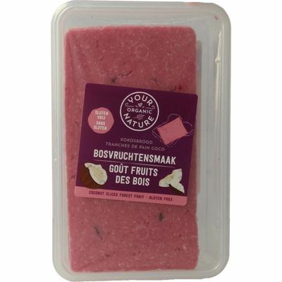 Your Organic Nat Kokosbrood bosvruchten bio