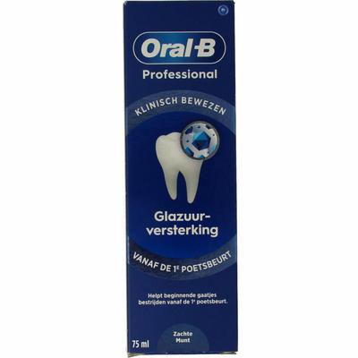 Oral B Tandpasta professional enamel strength clean mint