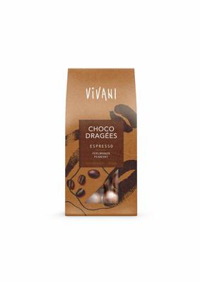 Vivani Choco dragees espressio bio