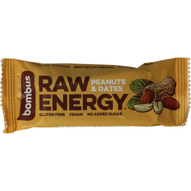 Raw energy bar peanut & dates
