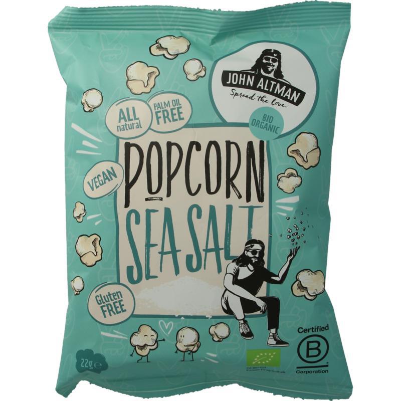 Popcorn sea salt bio
