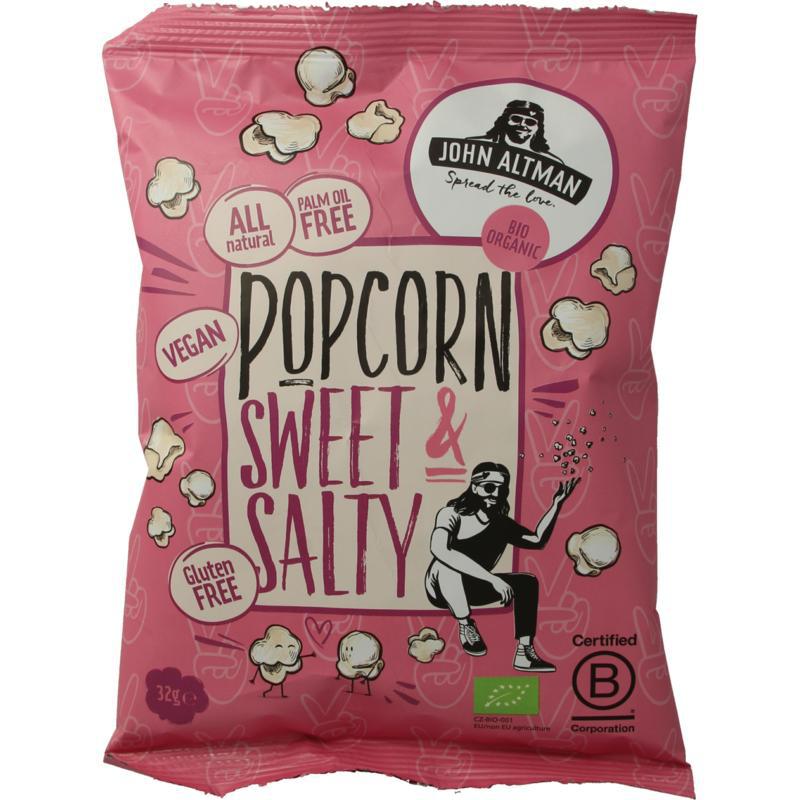 Popcorn sweet & salty bio