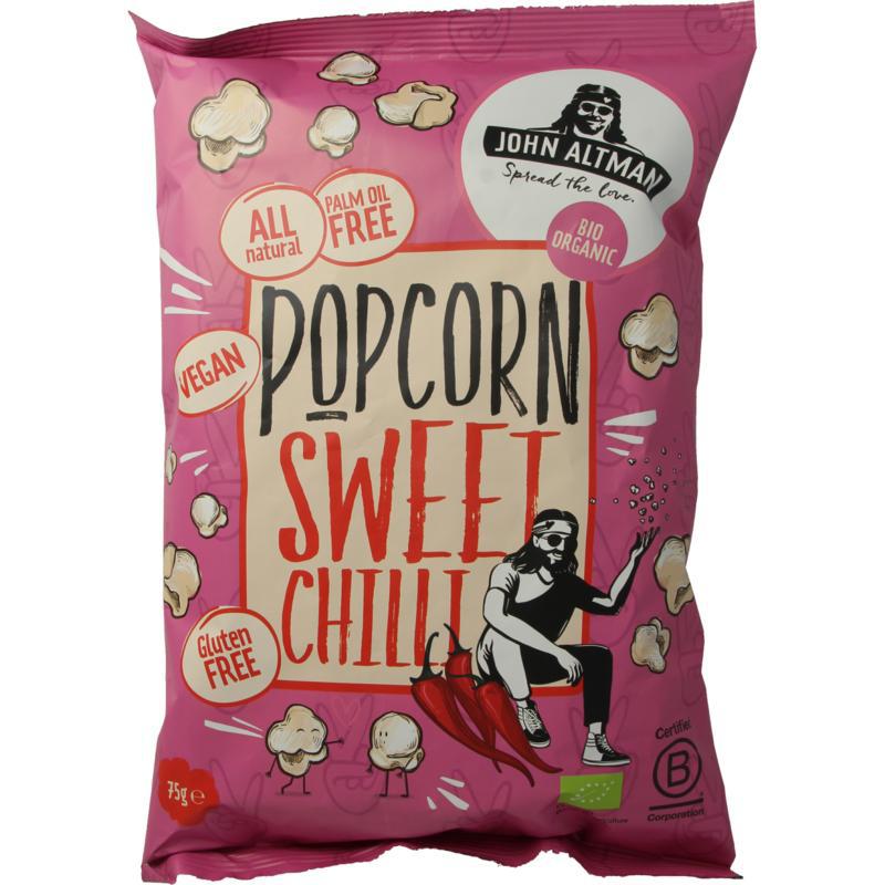 Popcorn sweet chilli bio
