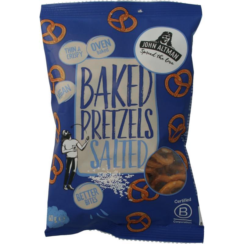 Baked pretzels sea salt mini