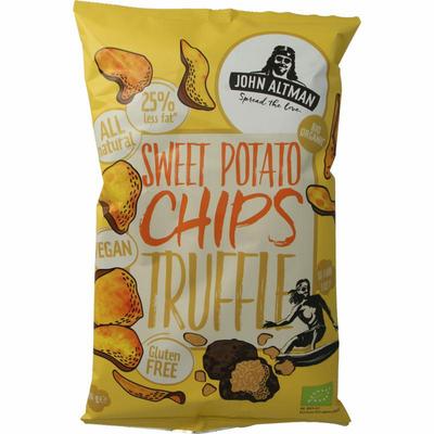 John Altman Zoete aardappel chips truffle bio