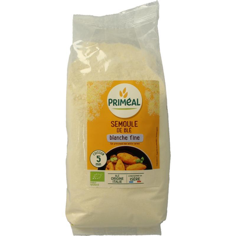 Griesmeel witte tarwe fijn bio