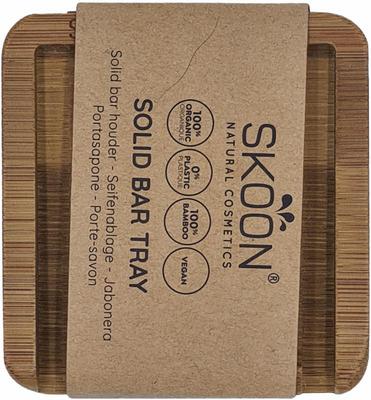 Skoon Solid bar tray - 1 bar - all bamboo