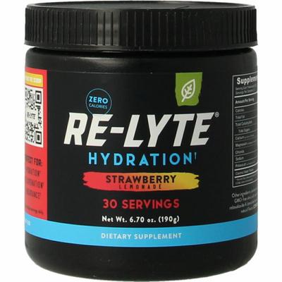 RE-LYTE hydration drankm aardbei limon 195g