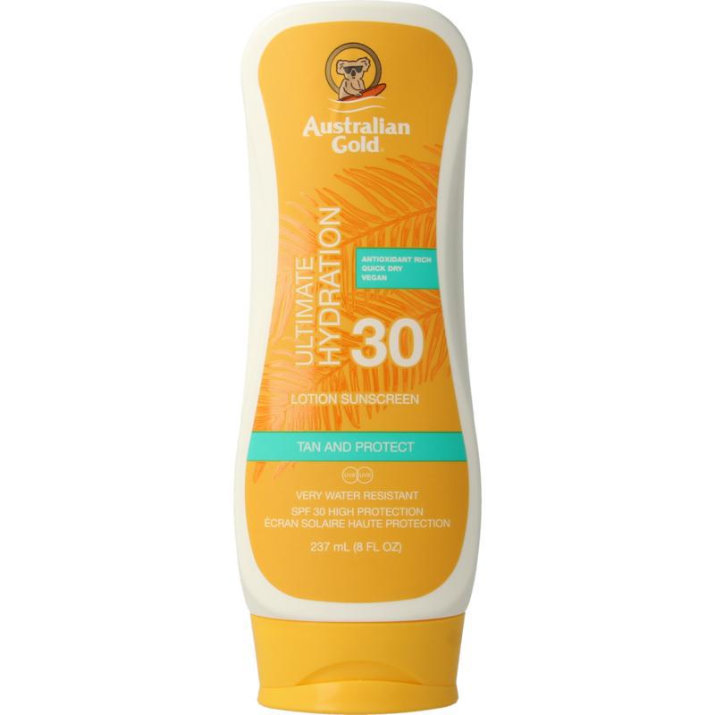 Lotion bronzer SPF30