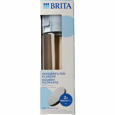 Brita Waterfles vital lichtblauw