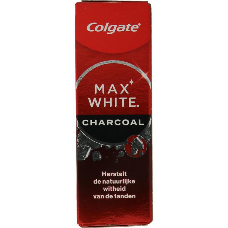 Tandpasta max white charcoal