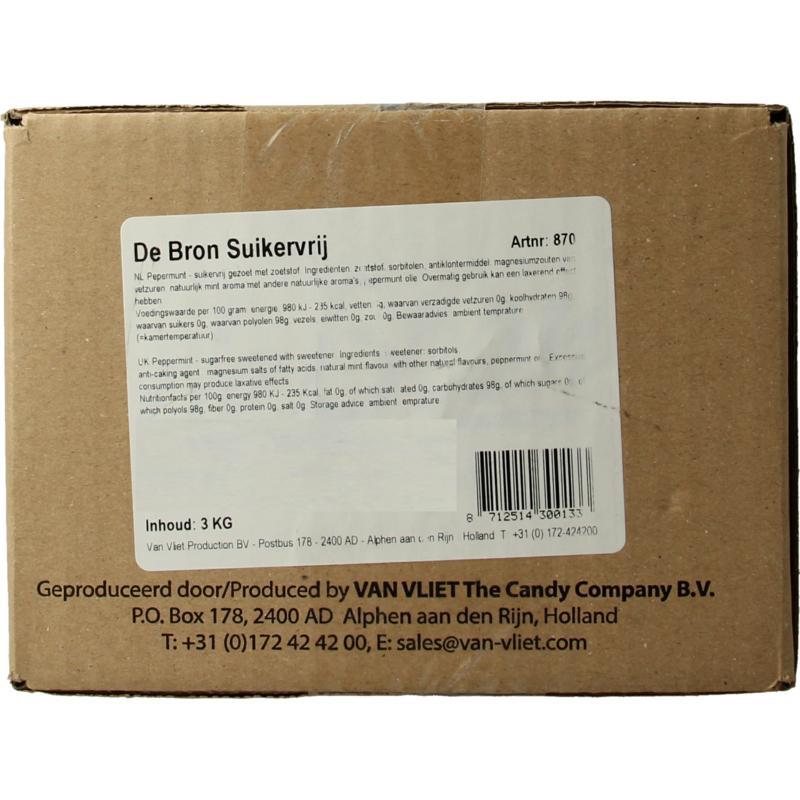 Pepermunt suikervrij