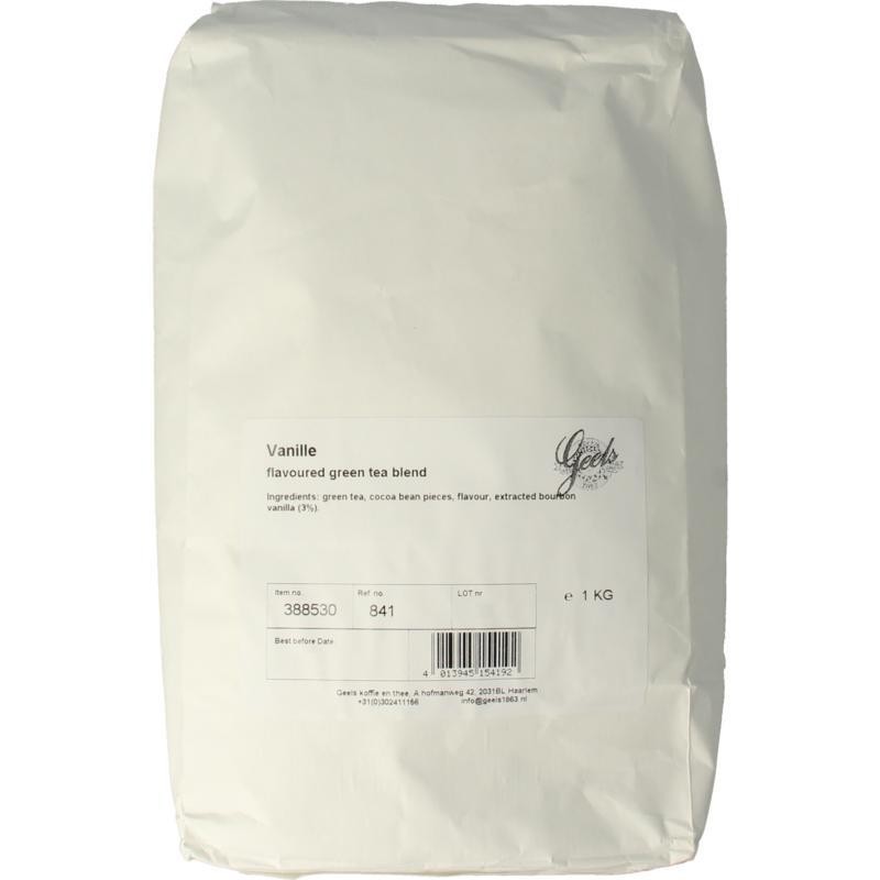 Groene thee vanille