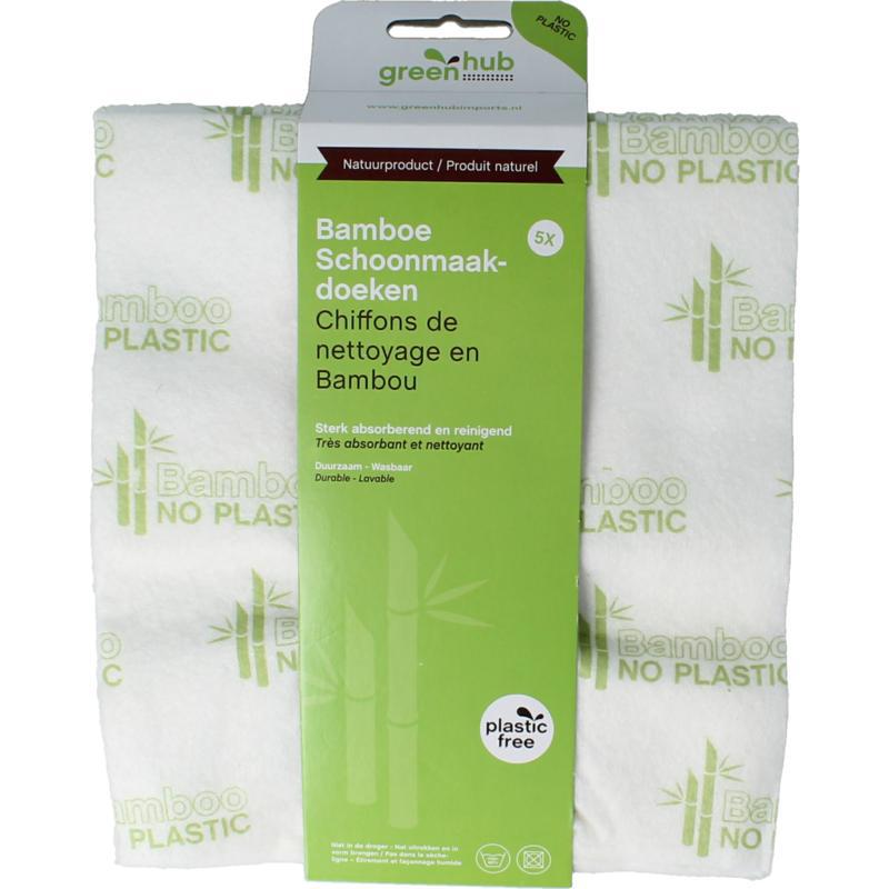 Schoonmaakdoeken bamboe