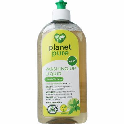 Planet Pure Afwasmiddel lime & verbena