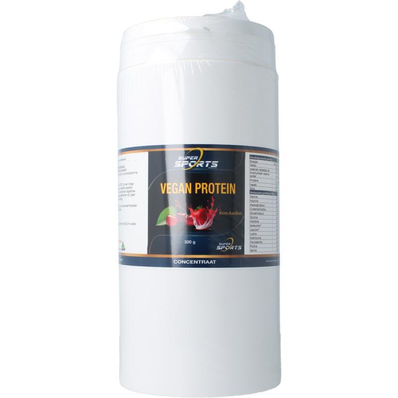 Protein kers aardbei vegan