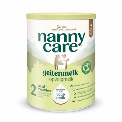 Nannycare Opvolg geitenmelk 2 Nannycare Opvolg geitenmelk 2