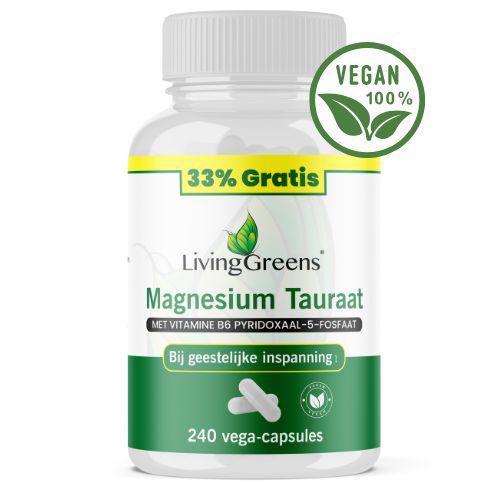 Magnesium tauraat + vitamine B6 voordeelverpakking