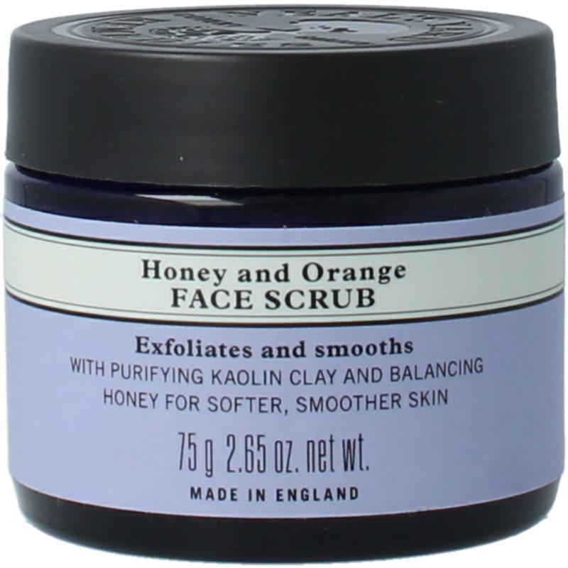Facescrub honey and orange