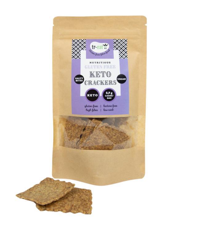 Crackers keto glutenvrij