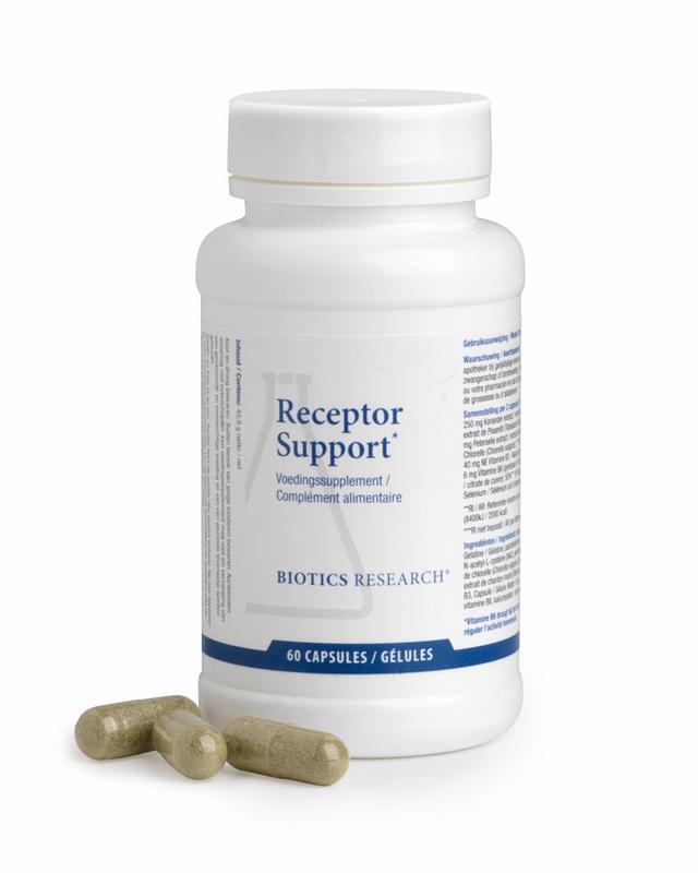 Receptor support