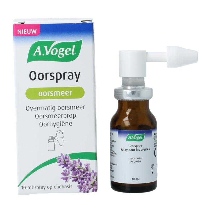 Oorspray oorsmeer