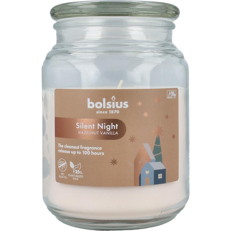 Geurglas met deksel silent night hazelnut vanilla