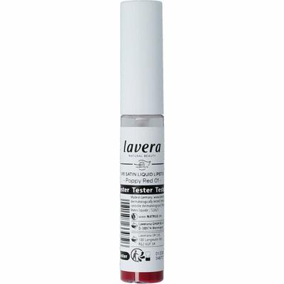 Lavera tester lipst liq p red 01 bio tester