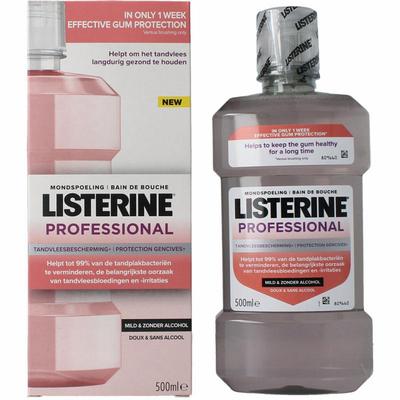 Listerine Mondwater professional gum protect
